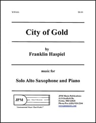 City of Gold Alto Saxophone Solo with Piano cover Thumbnail